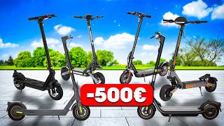 TOP 6 DE MES TROTTINETTES ÉLECTRIQUES PRÉFÉRÉES À MOINS DE 500 EUROS !! GUIDE D'ACHAT COMPLET !!