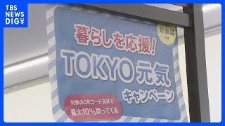 東京都のQR決済ポイント還元キャンペーン　予定前倒しで23日に終了へ　予算額91億円に達する見込みのため｜TBS NEWS DIG