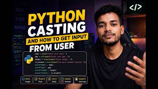 #04 Python User Input and Type Conversion Full Tutorial💻