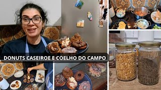 Coelho do Campo à Mesa e Donuts Caseiros🍩: Vida Simples na Aldeia!