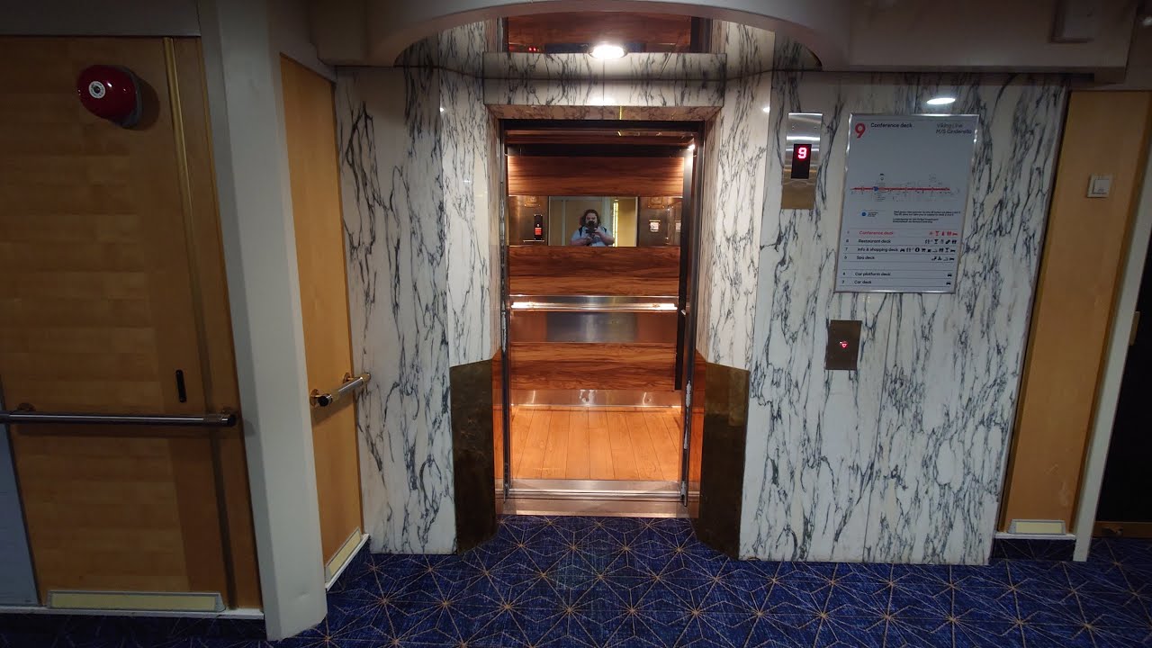 1989 Dan Elevator Mod Marine Traction Elevator Viking Line M S