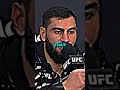 🇹🇷ibo aslan reacts on his victory by tko at ufc 308⚔️ ufc mma