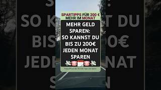 So kannst du jeden Monat mehr Geld sparen | #sparen #geld