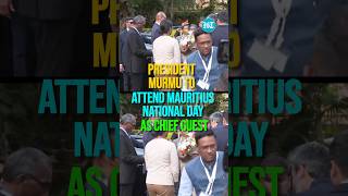 President Murmu Arrives In Mauritius As Chief Guest For National Day Celebrations