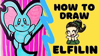 HOW TO DRAW - Elfilin (Kirby and the Forgotten Land)