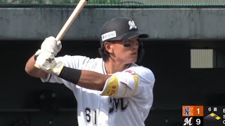 【ファーム】山本大斗 長打集【千葉ロッテマリーンズ】