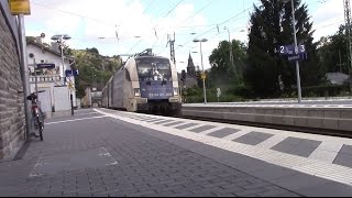 Bacharach mit ET 460 (trans regio) - FLIRT 3 (SÜWEX) - ÖBB-IC mit WLB-Taurus - ICE T uvm.