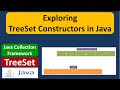 Exploring TreeSet Constructors in Java | Java Collection Framework