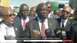 2024 Elections | Ramaphosa slams DA ad as treasonous