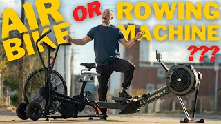 Air Bike or Rowing Machine? Best Home Gym Conditioning Tool!