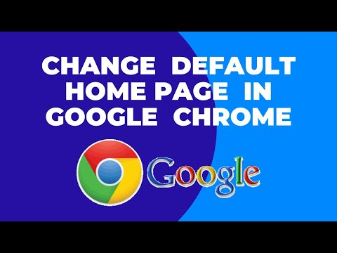 Open a specific page or set of pages on google chrome startup | Change Default Homepage