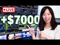 LIVE TRADING - My Strategies Explained +$7000 Profit