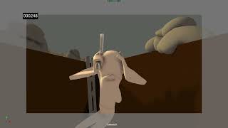 Old Man In A Trench - CGI Uni Assignment