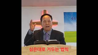 갈 6 :6~10절 말씀  🙏심은대로 거두는 법칙  이덕연목사