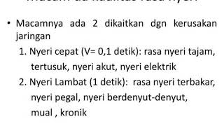 sensasi somatik sensasi nyeri nyeri kepala dan sensasi suhu