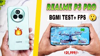 Realme P3 Pro 5G Bgmi Pubg Test | Bgmi graphics setting | realme p3 pro bgmi battery gaming test