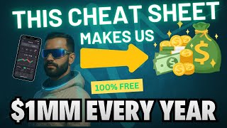 How We Use THIS Secret Cheat Sheet To Make $1M Yearly