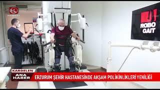 Kardelen TV | ERZURUM ŞEHİR HASTANESİNDE AKŞAM POLİKİNLİKLERİ YENİLİĞİ