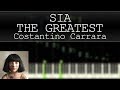 Sia - The Greatest | Piano Tutorial