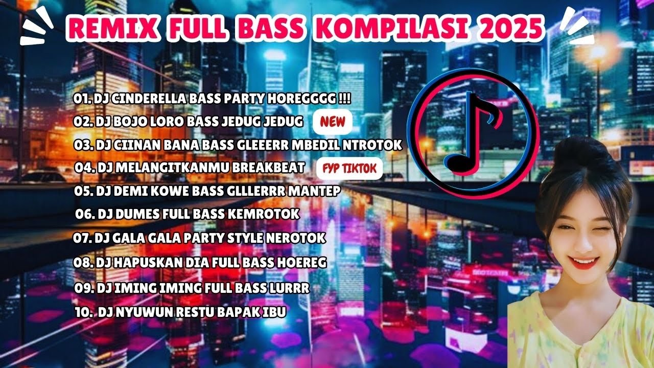 Remix Dj Full Bass Kompilasi Terbaru 2025 Youtube