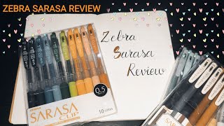 ZEBRA SARASA CLIP 0.5MM REVIEW - INDIAN Review