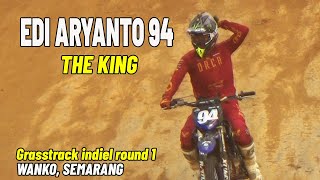 EDI ARIYANTO 94 The KING 2020 Final Grasstrack indiel round 1 SEMARANG