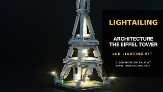 LEGO Architecture The Eiffel Tower 21019 LED Light Kit Lightailing