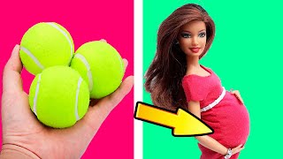DIY Barbie Pregnant Hacks and Crafts Ideas | Making Easy diy Barbie Baby Doll