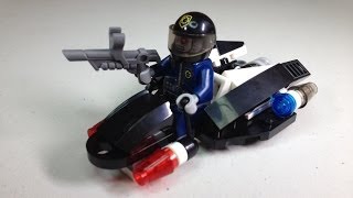 LEGO Movie Super Secret Police Enforcer polybag set 30282 unbag build review