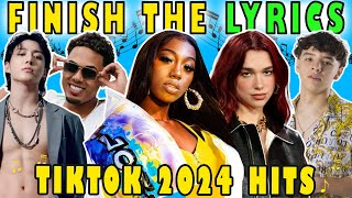 Vervollständige die Liedtexte Tiktok 2024| Musik Quiz 🎶| Finish the Lyrics Deutsch