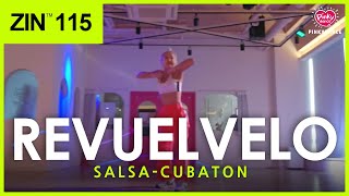 [핑키줌바] ZIN115ㅣRevuelveloㅣSalsa CubatonㅣZUMBA #다산줌바 #최신줌바