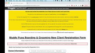 DoggieDashboard E-Signature Feature Tutorial