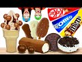 CHOCOLATE ICE CREAM MUKBANG PARTY 초콜릿 아이스크림 먹방 by Pico Pocky