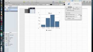 Making A Quick Histogram with Apple Numbers