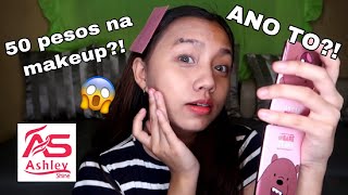 PINAKAMURANG MAKEUP?! BELOW 100 PESOS LAHAT! 😱 (Ashley Shine) ft. Shein