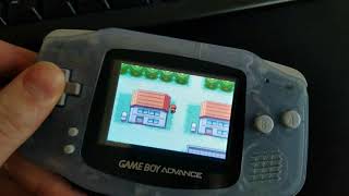 Raspberry Pi Zero In GameBoy Advance Housing