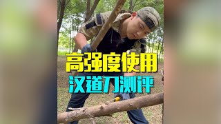 高强度使用 汉道刀测评【军武野路子】