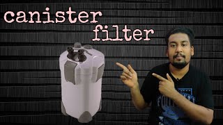 CANISTER FILTER | IN TELUGU | DIY AQUASCAPING |