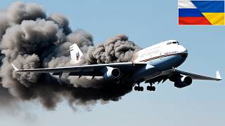 PUTIN IN RAGE! Russian IL-96 Presidential Jet Carrying TOP Generals AMBUSHED Near Moscow by Ukraine