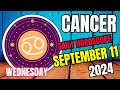 Cancer ♋ 🤩𝐃𝐨 𝐘𝐨𝐮 𝐇𝐚𝐯𝐞 𝐀𝐧𝐲 𝐈𝐝𝐞𝐚 𝐇𝐨𝐰 𝐇𝐮𝐠𝐞 𝐓𝐡𝐢𝐬 𝐈𝐬🌟Horoscope For Today September 11, 2024 | Tarot