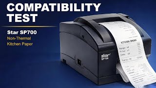 Star SP700 Printer Paper Test | Non-Thermal Bond Paper Compatibility