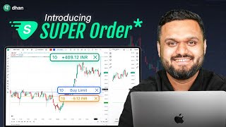 Now Live: Super Order on Dhan Charts | TV.dhan.co | Drag & Drop TP/SL When You Trade on Charts| Dhan