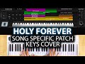 Holy Forever MainStage patch keyboard cover- Chris Tomlin