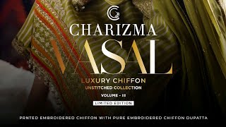 VASAL BY CHARIZMA EMBROIDERED FORMAL CHIFFON COLLECTIONS VOL 3