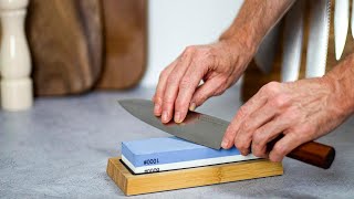 How to Sharpen and Maintain Your Knives with a Whetstone