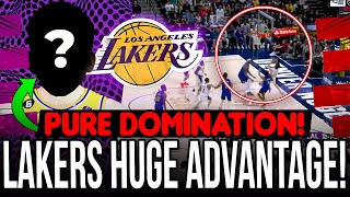 LUCK! LAKERS HAVE A HUGE ADVANTAGE vs WARRIORS! TODAY'S LAKERS NEWS