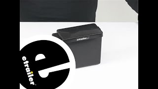 etrailer | Detailed Breakdown of the Curt Battery Box for Breakaway Kits