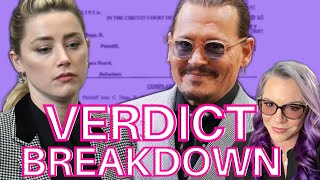 Lawyer Reacts | The Verdict! Johnny Depp v. Amber Heard Trial