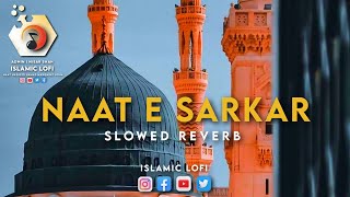 Naat E Sarkar Ki Parta Hoon Main | Slowed And Reverb | With Lyrics #naat