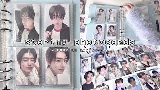 (no talking) ⋆ ౨ৎ storing photocards in my binders .⋆ ENHYPEN ʚ Sunghoon ɞ